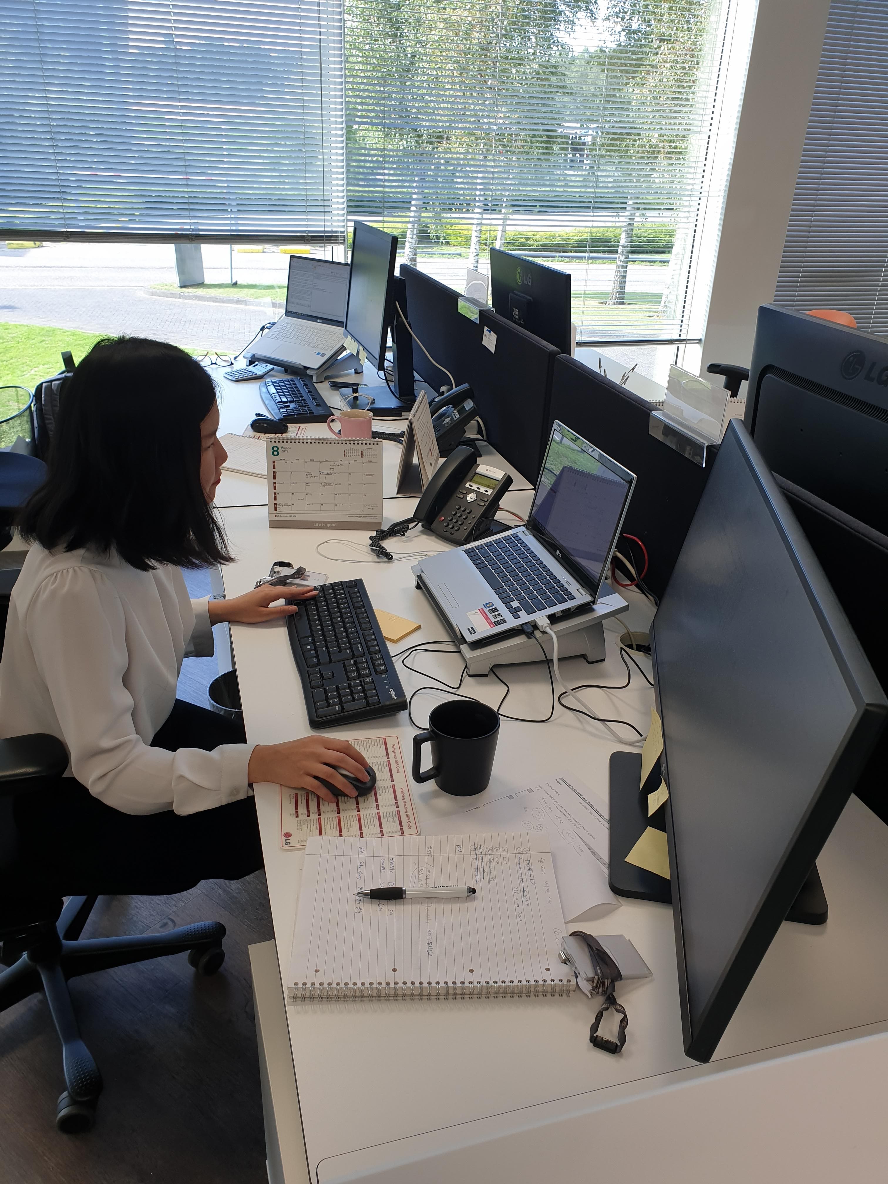 LG Electronics trade fair